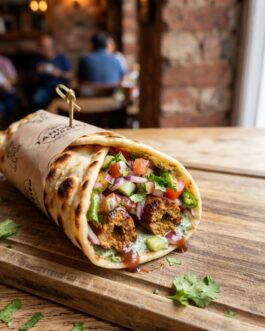 Seekh Kebab Wrap